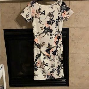 Pink blush brand maternity dress